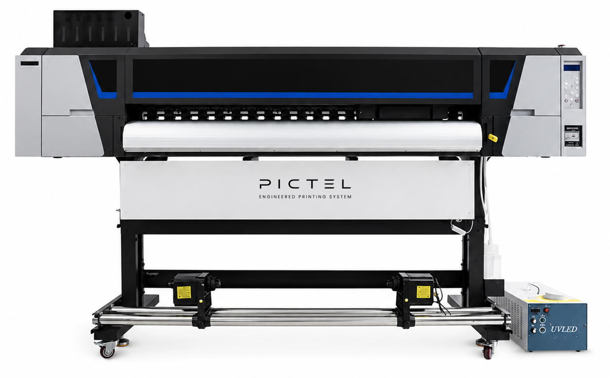 PI-1803 UV ROLL TO ROLL SIGNAGE VINYL PRINTER